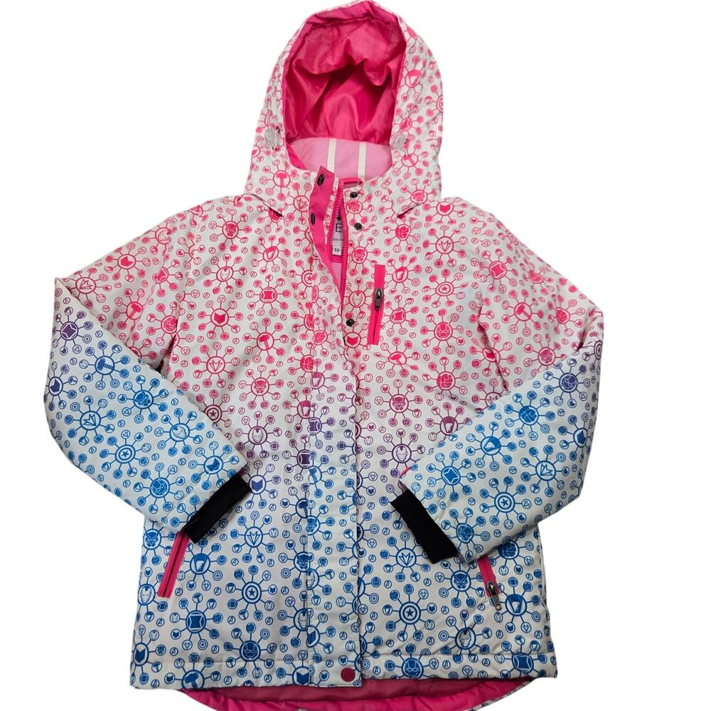Fun Wear Licensed Marvel Avengers‎ Winter Coat Girls Ski Snowboarding 10